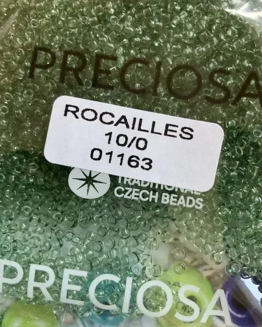Preciosa Round Seed Beads 01163 10/0  3.5 Oz