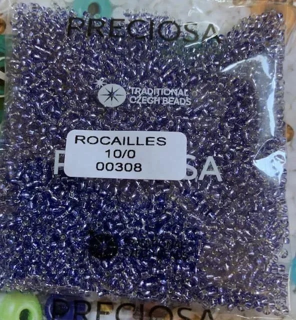 Preciosa Round Seed Beads 00308 10/0 3.5 Oz