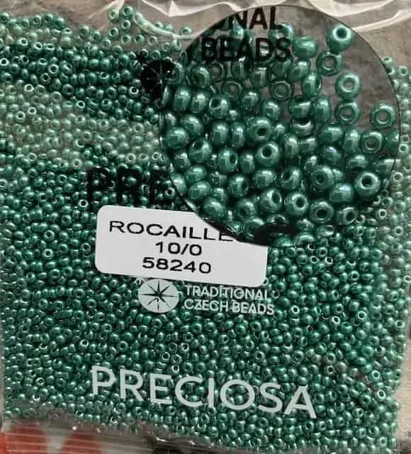 Preciosa Round Seed Beads 58240 10/0 3.5 Oz