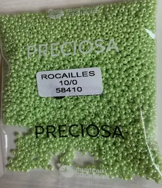 Preciosa Round Seed Beads 58410 10/0 3.5 Oz 6