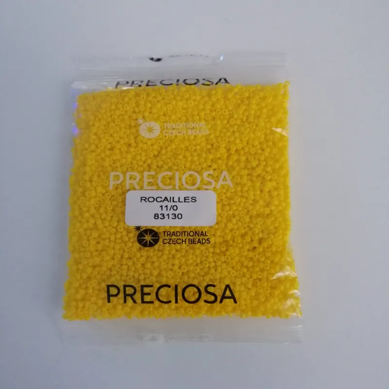 Preciosa Round Seed Beads 83130 11/0 3.5 Oz 4