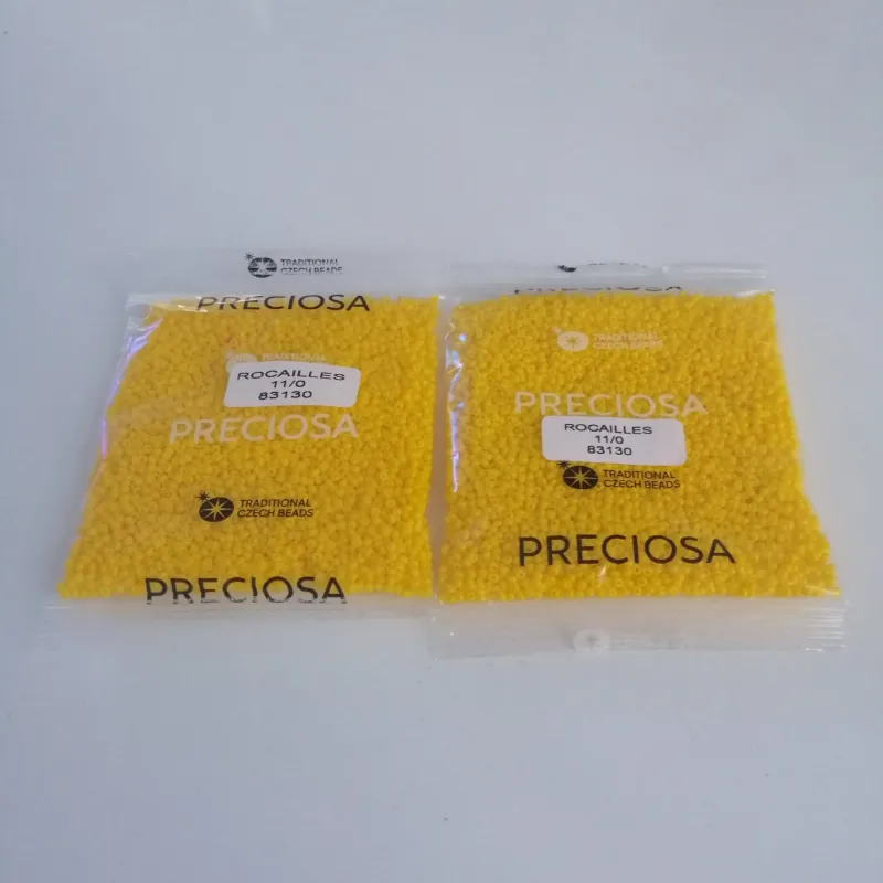 Preciosa Round Seed Beads 83130 11/0 3.5 Oz 5