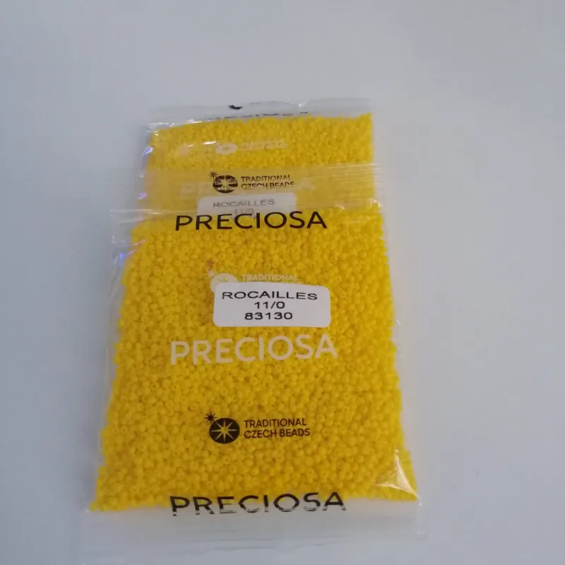 Preciosa Round Seed Beads 83130 11/0 3.5 Oz 6