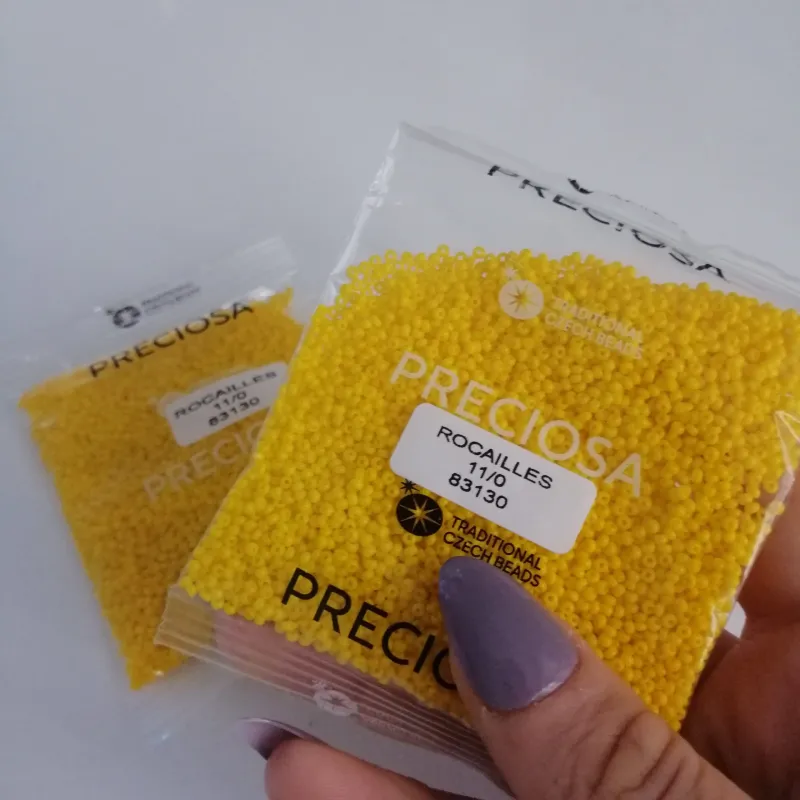 Preciosa Round Seed Beads 83130 11/0 3.5 Oz 7