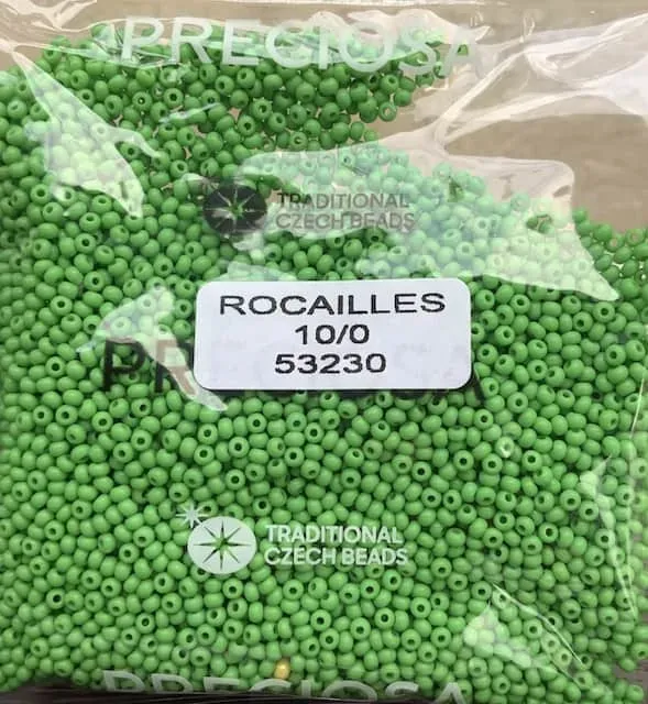 Preciosa Round Seed Beads 53230 10/0 50 gr. 1.7 Oz 3