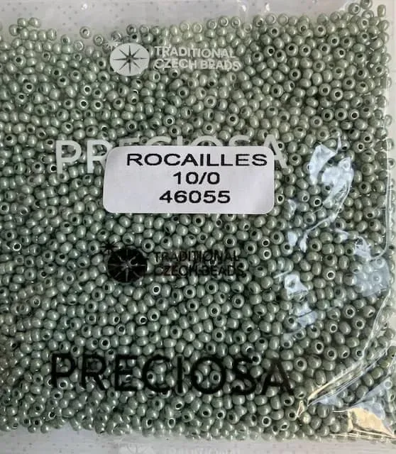Preciosa Round Seed Beads 46055 10/0 3.5 Oz
