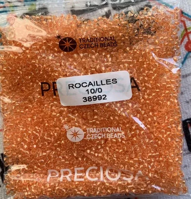 Preciosa Round Seed Beads 38992 10/0 3.5 Oz