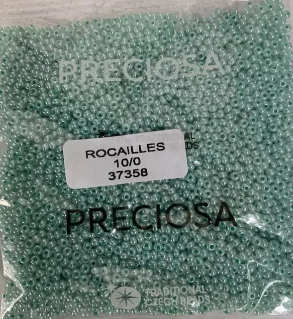 Preciosa Round Seed Beads 37358 10/0  3.5 Oz 5