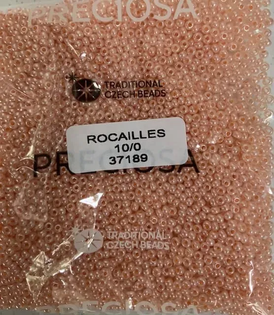 Preciosa Round Seed Beads 37189 10/0 3.5 Oz 2
