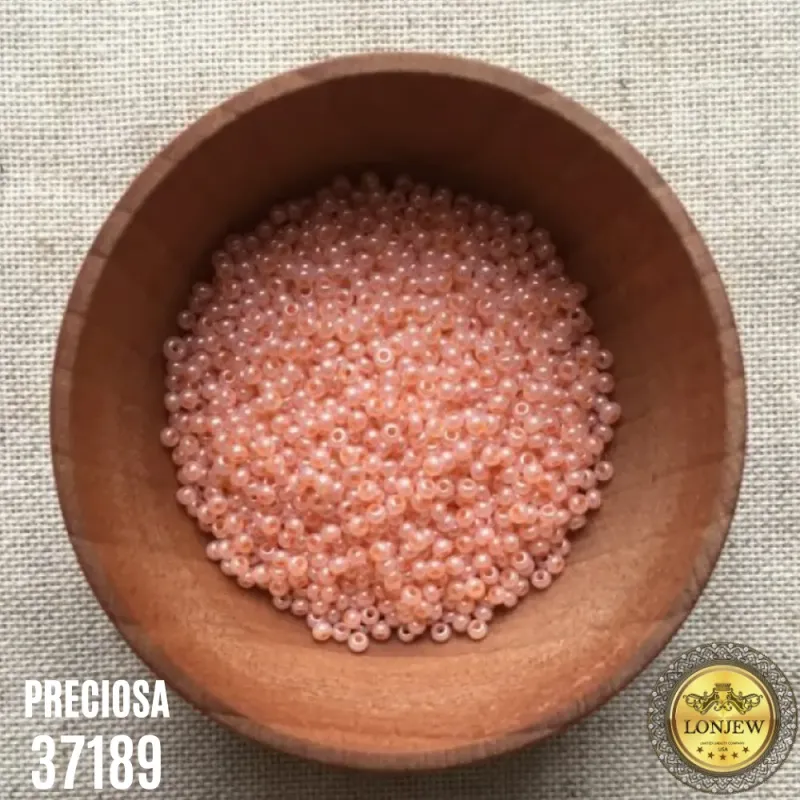 Preciosa Round Seed Beads 37189 10/0 3.5 Oz