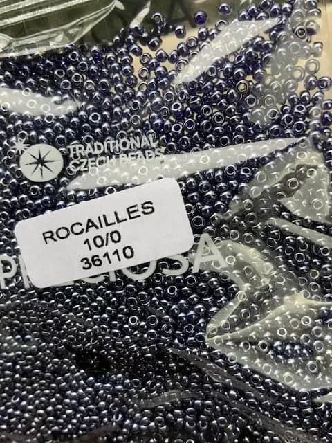 Preciosa Round Seed Beads 36110 10/0 3.5 Oz 2