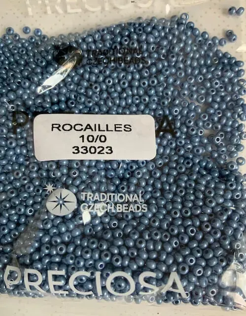 Preciosa Round Seed Beads 33023 10/0 3.5 Oz