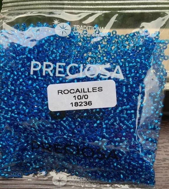 Preciosa Round Seed Beads 18236 10/0  3.5 Oz
