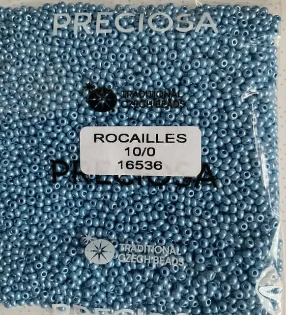 Preciosa Round Seed Beads 16536 10/0 3.5 Oz