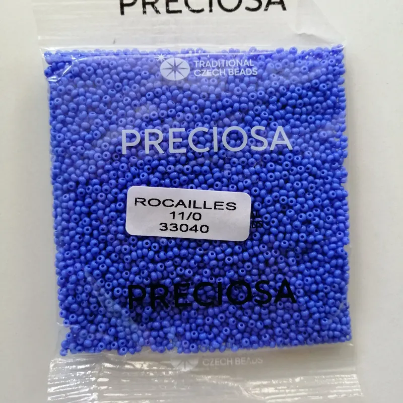 Preciosa Round Seed Beads 33040 11/0 3.5 Oz 2