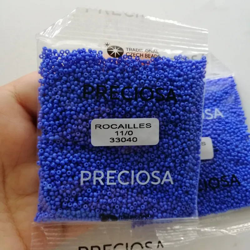 Preciosa Round Seed Beads 33040 11/0 3.5 Oz 3