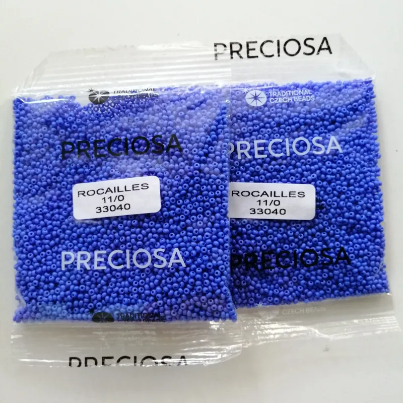 Preciosa Round Seed Beads 33040 11/0 3.5 Oz 4