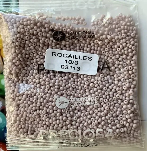 Preciosa Round Seed Beads 03113 10/0 3.5 Oz 4