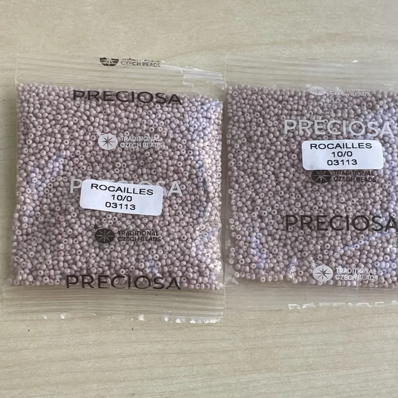 Preciosa Round Seed Beads 03113 10/0 3.5 Oz 5