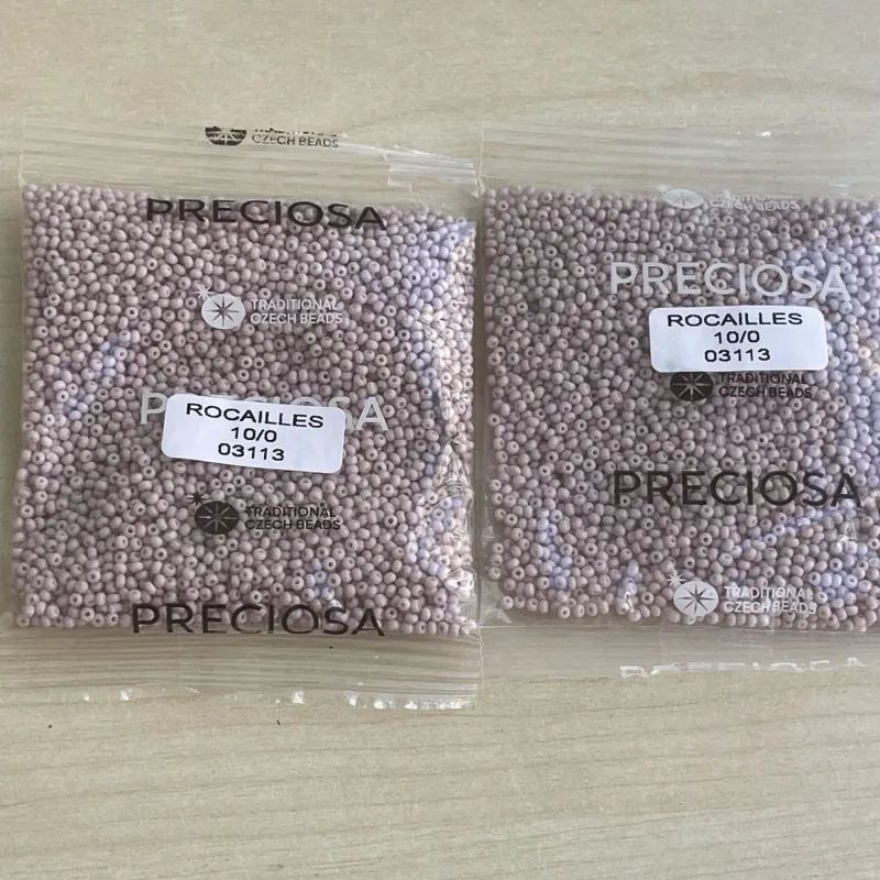 Preciosa Round Seed Beads 03113 10/0 3.5 Oz 6