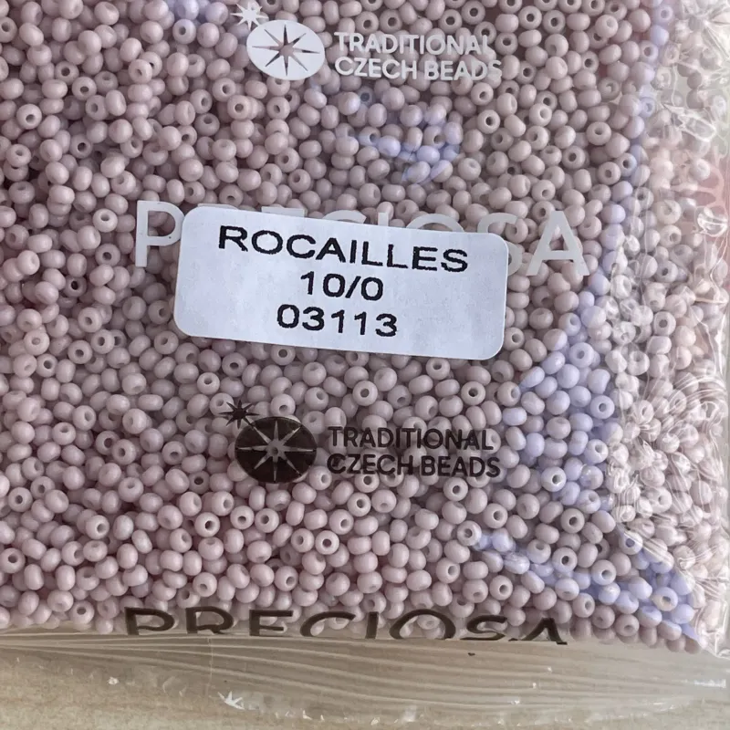 Preciosa Round Seed Beads 03113 10/0 3.5 Oz 7