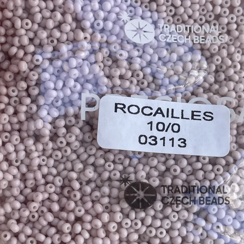 Preciosa Round Seed Beads 03113 10/0 3.5 Oz 8