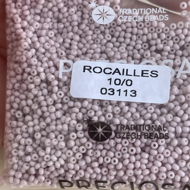 Preciosa Round Seed Beads 03113 10/0 3.5 Oz 9