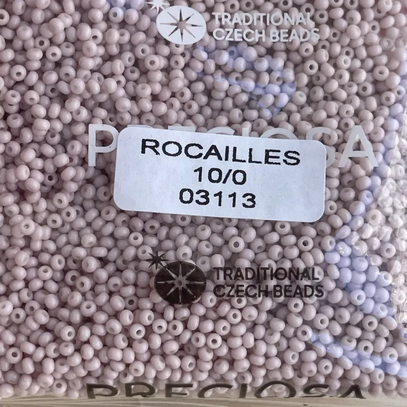 Preciosa Round Seed Beads 03113 10/0 3.5 Oz