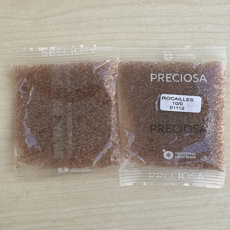 Preciosa Round Seed Beads 01112 10/0  3.5 Oz 4