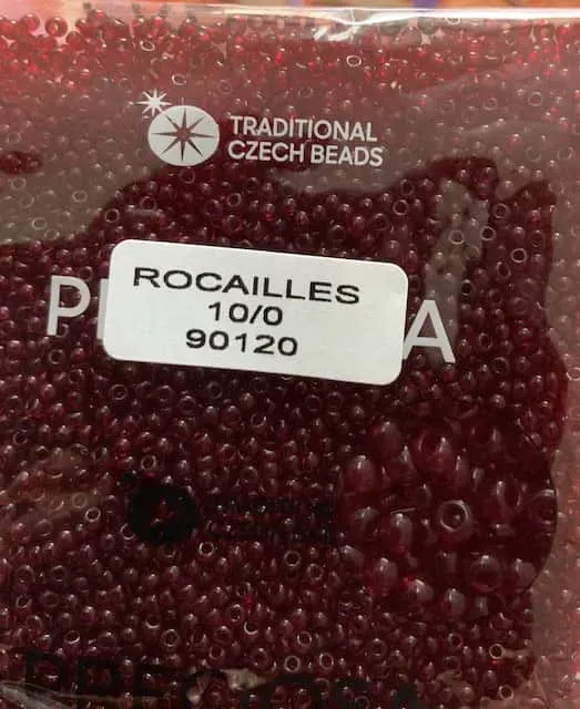 Preciosa Round Seed Beads 90120 10/0 50 gr. 1.7 Oz 3