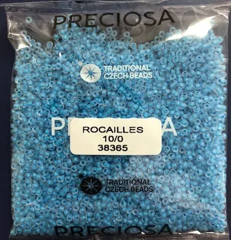 Preciosa Round Seed Beads 38365 10/0 3.5 Oz Matte 3