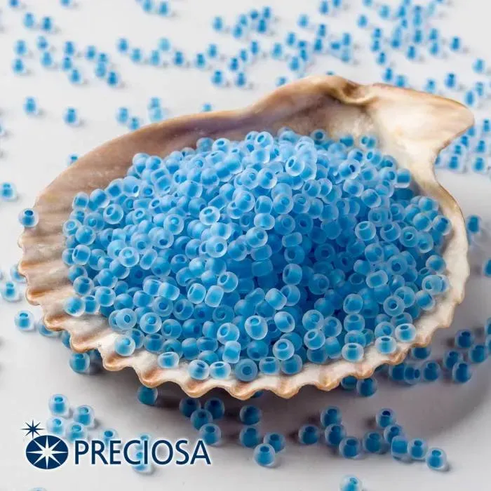 Preciosa Round Seed Beads 38365 10/0  3.5 Oz Matte