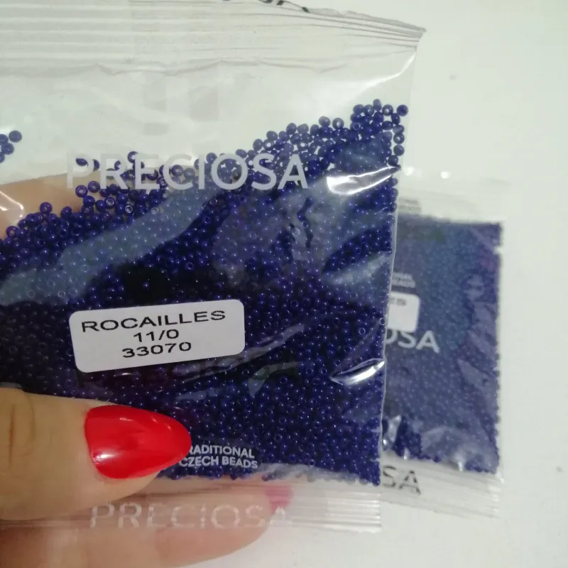 Preciosa Round Seed Beads 33070 11/0 50 gr. 1.7 Oz 3