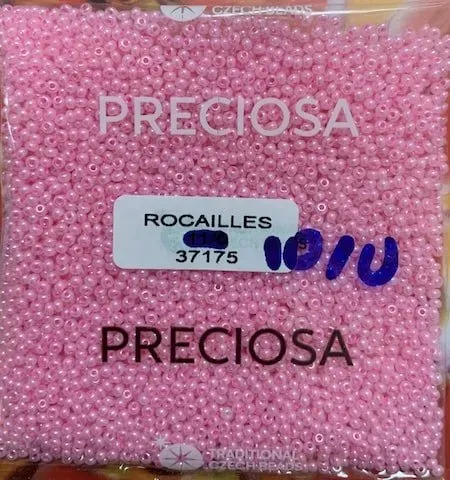 Preciosa Round Seed Beads 37175 10/0 3.5 Oz 2