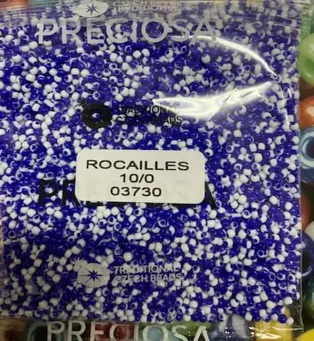Preciosa Round Seed Beads 03730 10/0 3.5 Oz