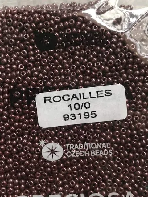 Preciosa Round Seed Beads 93195 10/0 3.5 Oz
