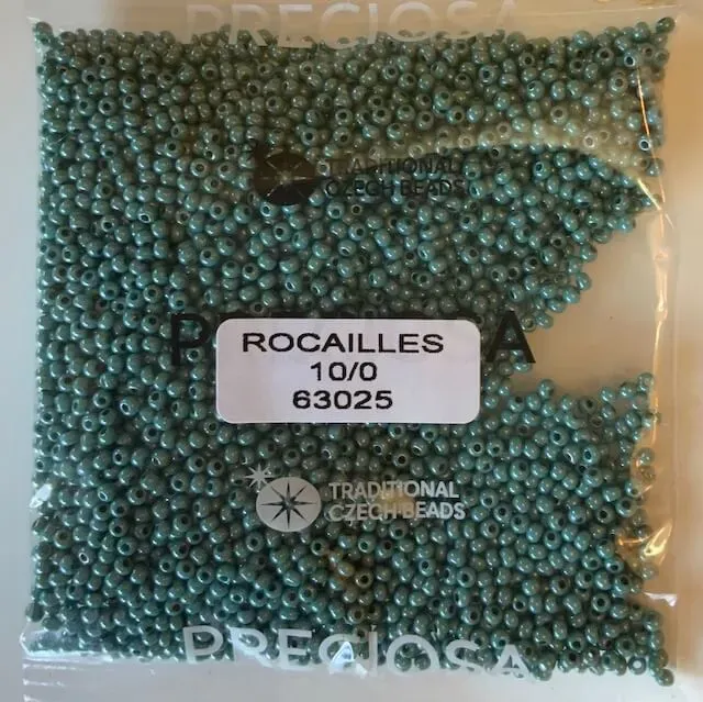 Preciosa Round Seed Beads 63025 10/0 3.5 Oz