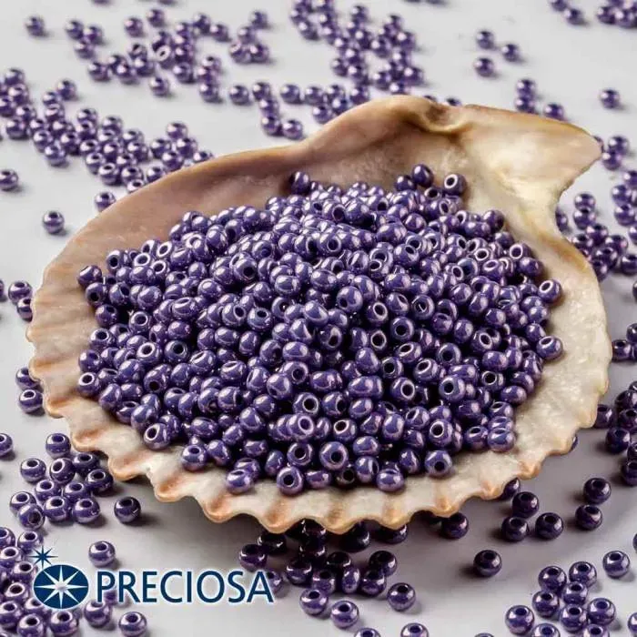 Preciosa Round Seed Beads 63022 10/0 3.5 Oz