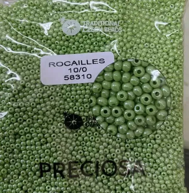 Preciosa Round Seed Beads 58310 10/0 3.5 Oz 3