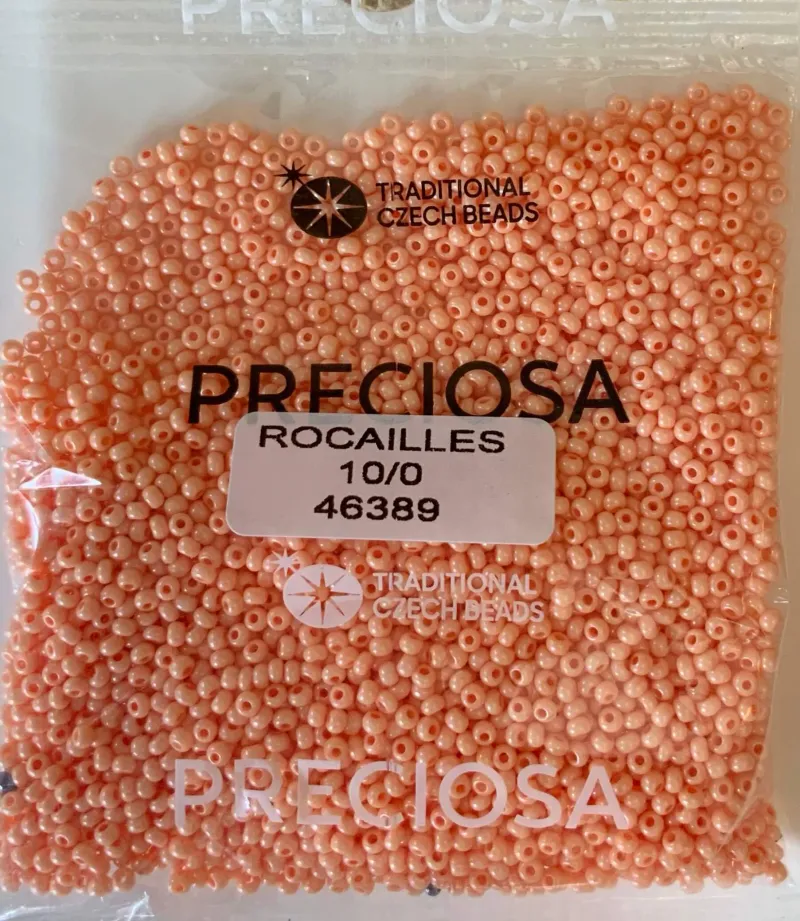Preciosa Round Seed Beads 46389 10/0 3.5 Oz