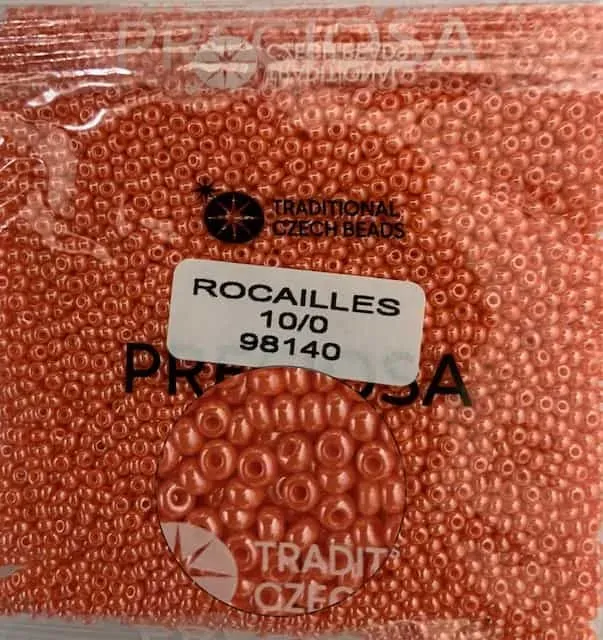 Preciosa Round Seed Beads 98140 10/0 3.5 Oz 3