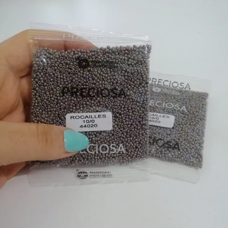 Preciosa Round Seed Beads 44020 10/0 3.5 Oz 2