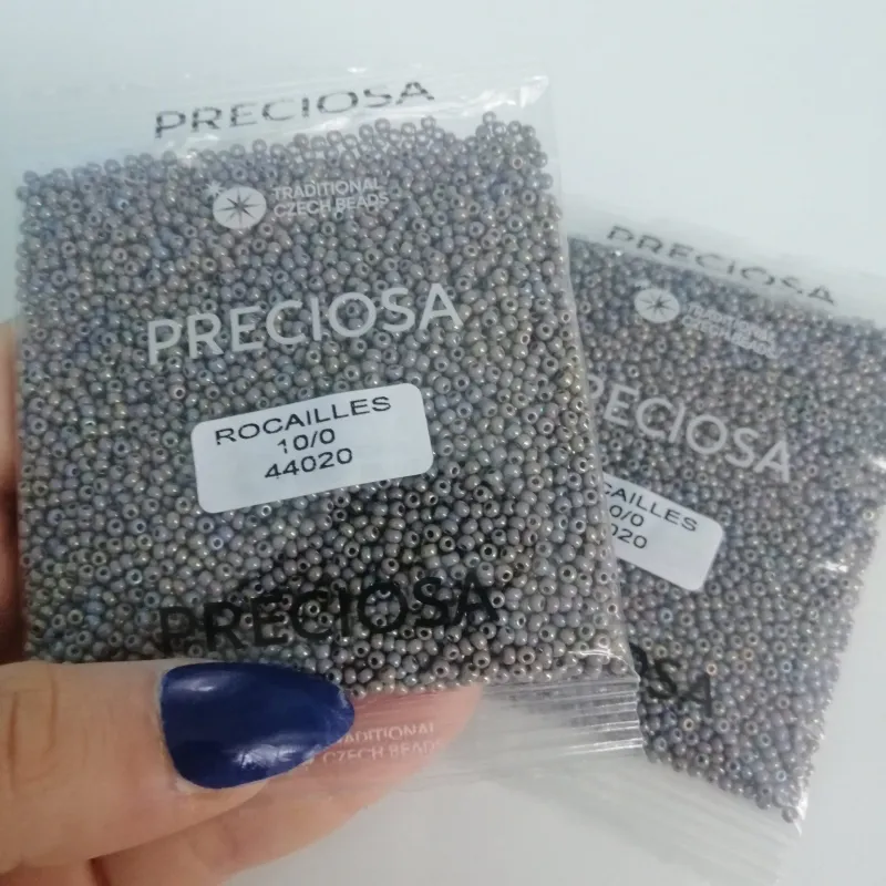 Preciosa Round Seed Beads 44020 10/0 3.5 Oz 3