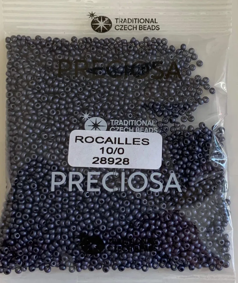 Preciosa Round Seed Beads 28928 10/0 3.5 Oz