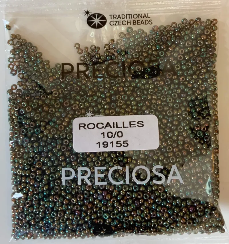 Preciosa Round Seed Beads 19155 10/0 3.5 Oz