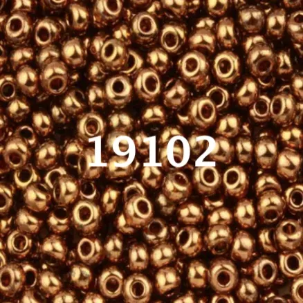 Preciosa Round Seed Beads 19102 10/0 3.5 Oz 2