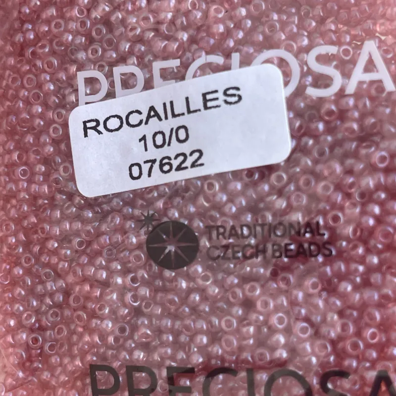 Preciosa Round Seed Beads 07622 10/0  3.5 Oz 10