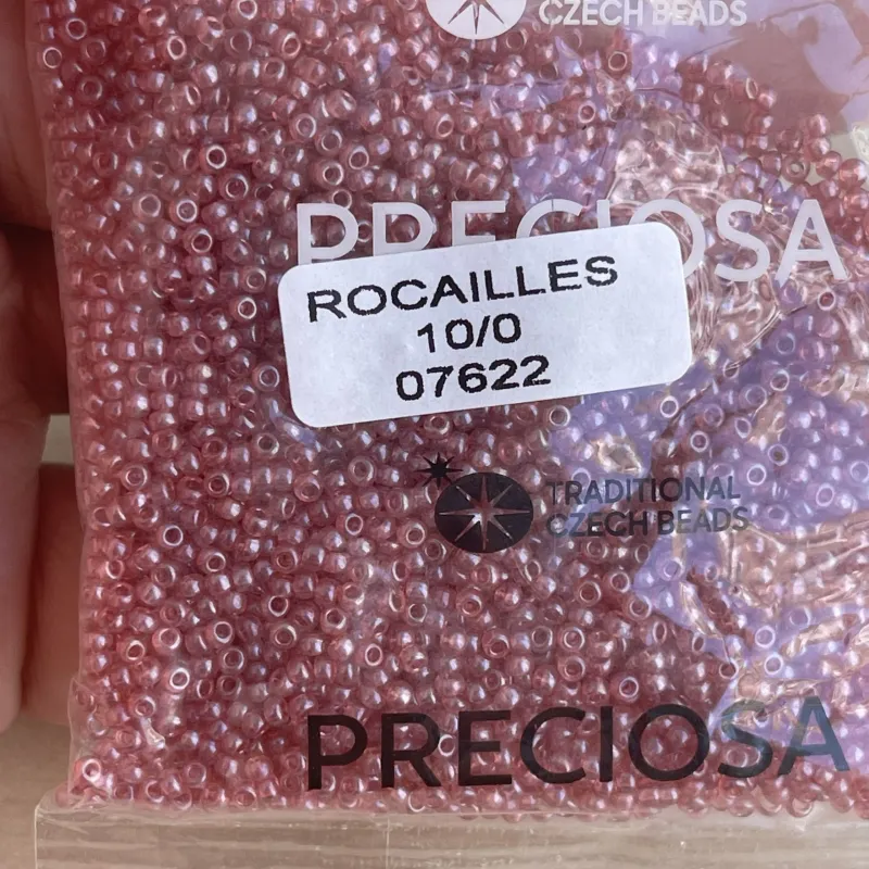 Preciosa Round Seed Beads 07622 10/0 3.5 Oz