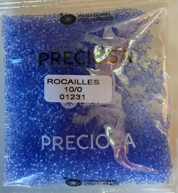 Preciosa Round Seed Beads 01231 10/0  3.5 Oz