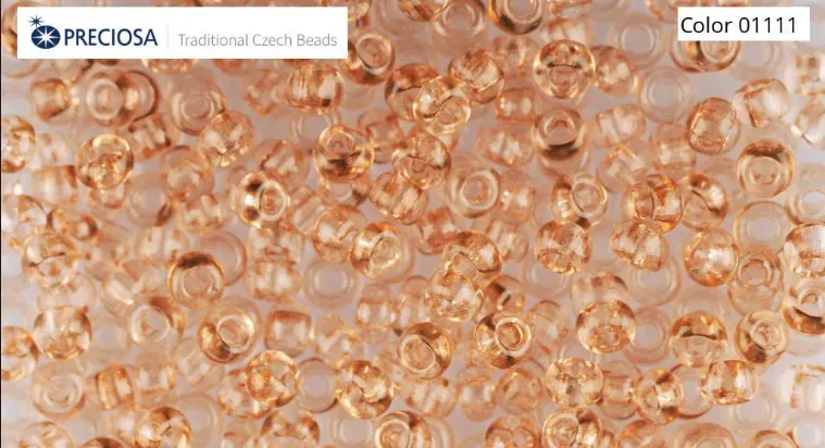 Preciosa Round Seed Beads 01111 10/0  3.5 Oz 3